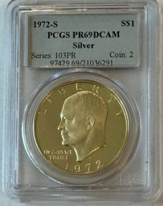 1972N AC[n[ 1h PCGS PR69DCAM - fB[vJI - 