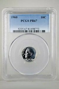 PR67 1960N 90%Vo[ [Yxg _C PCGS O[h 10Zg v[tRC US PR 67