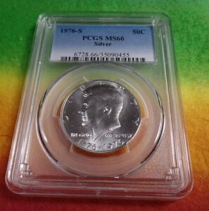 1976-S �P�l�f�B �n�[�t �h�� 200 ���N�L�O PCGS MS66 �V���o�[ !!!NICE!!!!