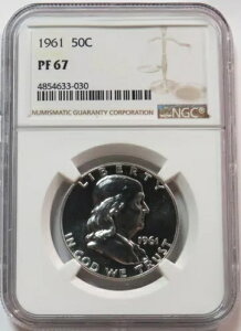 1961N AJ v[t tN n[th 50Zgd NGC PF 67