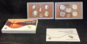 2019 UNC アメリカ造幣局 プルーフセット O.G.P. COA付き - 「W」なしコイン
