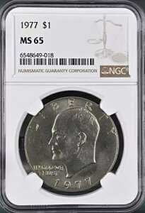 1977N 1h AC[n[h NGC MS65 6548649-018