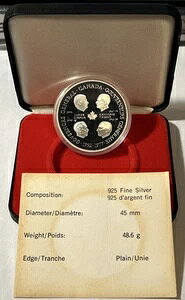 1977�N �l�B�����_���I�� ~ �v���[�t - 1.45�I���X �X�^�[�����O�V���o�[ - COA�t��
