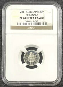 2011�N �p�� �u���^�j�A S20P �V���o�[ - NGC PF 70 �E���g���J���I ***������60�̂�***