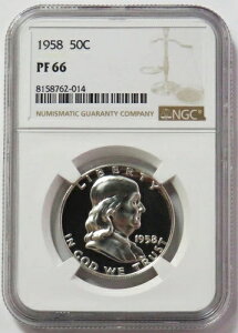 1958N AJ v[t tN n[th 50Zgd NGC PF 66
