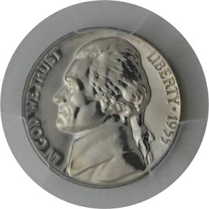 PR66 1955NWFt@[\jbP PCGSO[h US 5C v[t P-MINT EXACT RC1