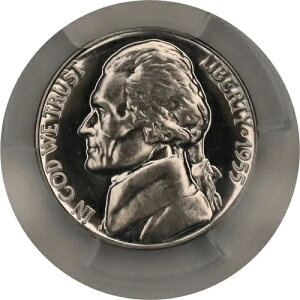 PR66 1955NWFt@[\jbP PCGSO[h US 5C v[t P-MINT EXACT RC1