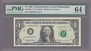 �R���N�^�[�Y�A�C�e�� #24 - �X�^�[�m�[�g $1 - 18045577 - FR#1924-C* PMG 64 - evTT762