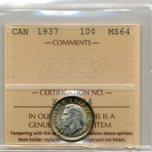 1937�N�J�i�_10�Z���g�d�� - ���I�����ʁAICCS MS 64�A�f���炵���F��