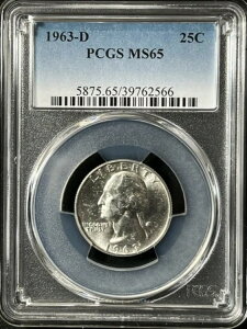 1963-D 25Zg Vg NH[^[h PCGS MS65 39762566