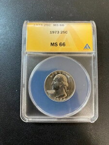 1973N P Vg NH[^[ ANACS MS-66 -  - FXu - 25Zg