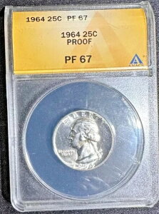 1964N PF67 v[t Vg Vo[ NH[^[A25ZgRC ANACS (951)*