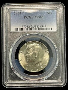 1965N PlfB n[t_[ 40% Vo[ 50Zg PCGS MS65 WF  (bin7727G)
