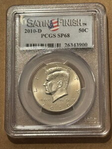 2010N DEPlfBEn[t_[ 50Zg PCGS SP68 Tedグ