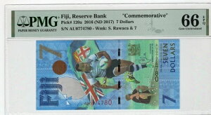 �t�B�W�[ 2016 7�h�� PMG�F�莆�� UNC 66 EPQ Pick 120a