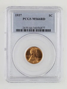 1937N 1Zg J[Zg ^Cv1 EB[go[X PCGS MS66 RD z