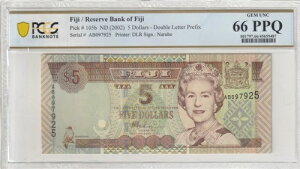 �t�B�W�[ 2002�N 5�h�� PCGS�F�莆�� UNC 66 PPQ Pick 105b