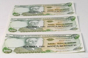 3 A Banco De Mocambique 1000 Eucudos