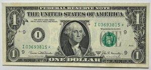 1969N C $1 AMs STAR m[g SN I03693815* UNC & 64̂