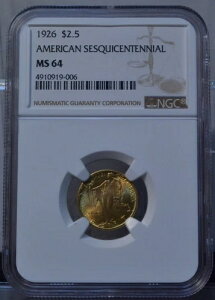 1926N 2.5h AJ150NLO NGC MS64 AJO