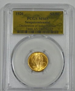 1926N AJƗ150NLO 2.50h  PCGS MS 65