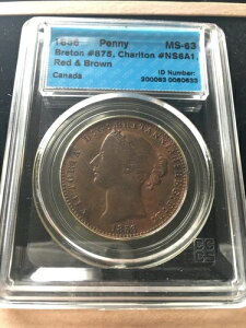 1856�N�J�i�_ NS-6A1 CCCS �O���[�h**MS-63** �m�o�X�R�V�A�g�[�N��