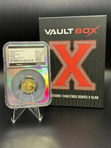 1995年 中国 1/10オンス 金貨 パンダ NGC MS69 金庫箱 ラージ 日付 10元 .999 希少