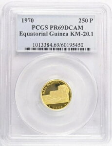 1970 ??gbv |bv??ԓMjA S[h 250 yZ^X }n fXk[_ PCGS PR69DCAM