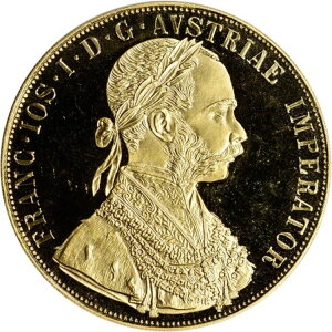 1915年オーストリア金貨4ドゥカット 0.4438オンス - BU - 再発行