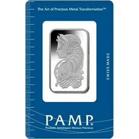 1オンス PAMP スイス フォルトゥナ プラチナバー（新品、分析済み）