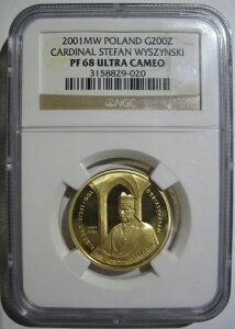 �|�[�����h 2001 MW �S�[���h 200 �Y���e�B�` NGC PF-68 Ult.�J���I �J�[�f�B�i�� �X�e�t�@�� ���B�V���X�L�[