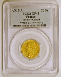 AN12 tX 20t i|I ȗ̎ p PCGS XF45