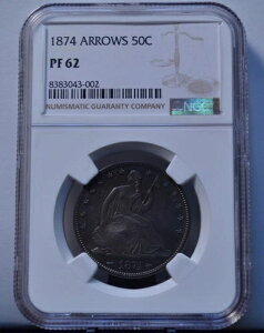 1874N AJO 50Zg A[Y oeB V[eBO n[th NGC PF62 v[t g[