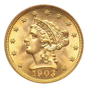 1903N 2.50h NH[^[C[O PCGS MS65 CAC I[hO[z_[