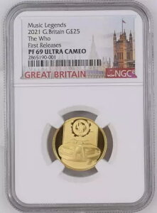 2021N pyWFh - UEt[ 25|h 1/4IX S[hv[tRC NGC PF69 UC FR