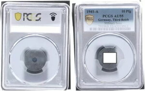 Reichskreditkassen 10 Pfennig 1941 A PCGS �F�� PCGS AU55 90847