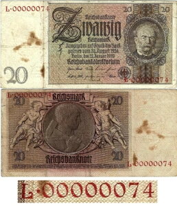 20 ���C�q�X�}���N 1929 DEU-184a Ro.174a P-181a(1-1) Udr.-Bst. L�V���[�Y�FL���ANo.-