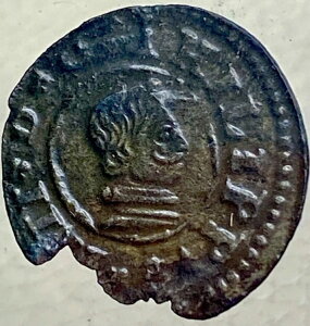 1662�N �X�y�C���鍑�R�C�� 16 Maravedis �����t�F���y4�� 360�� ��
