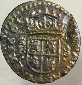 1661�N�R�C�� �X�y�C���鍑 8 Maravedis �����t�F���y4�� 360�� �� �j�[�X