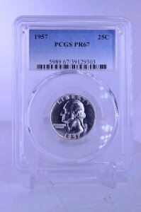 1957N PR67 PCGS O[h Vo[ Vg NH[^[v[t  ʃRC