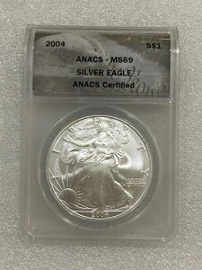 2004N AJVo[C[O ANACS MS69 `X|bgȂ`` Ax
