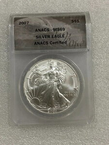 2007N AJVo[C[O ANACS MS69 `X|bgȂ`` Ax