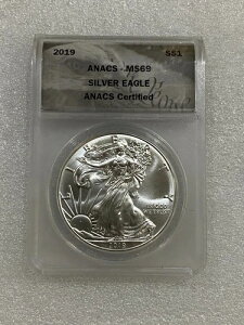 2019N AJVo[C[O ANACS MS69 `X|bgȂ`` Ax