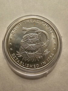 1gCIX  Don't Tread On Me C[OfUC .999 t@C P[X! Z[!