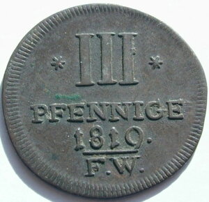 ���A 1819 FW 3 �t�F�j�Q �����f�b�N �s�������g AE25 3.11g 11h KM96 VF+/VF ��������