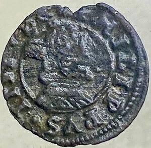 1662�N�R�C�� �X�y�C���鍑 8 Maravedis �����t�F���y4�� 360�� ��