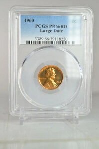 PR66RD 1960�N ���b�h �����J�[�� �y�j�[ ���[�W �f�C�g PCGS �O���[�f�b�h �v���[�t �� ��~�`�R�C��