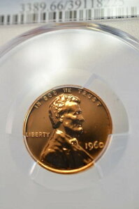 PR66RD 1960�N ���b�h �����J�[�� �y�j�[ ���[�W �f�C�g PCGS �O���[�f�b�h �v���[�t �� ��~�`�R�C��