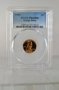 PR66RD 1960�N ���b�h �����J�[�� �y�j�[ ���[�W �f�C�g PCGS �O���[�f�b�h �v���[�t �� ��~�`�R�C��