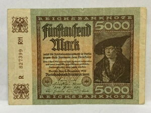 �h�C�c 1922�N 5000 �}���N �� ������ ��
